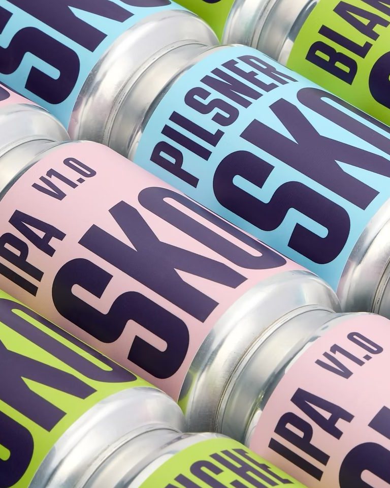 Le tre lattine Skossa: IPA, Pilsner e Blanche